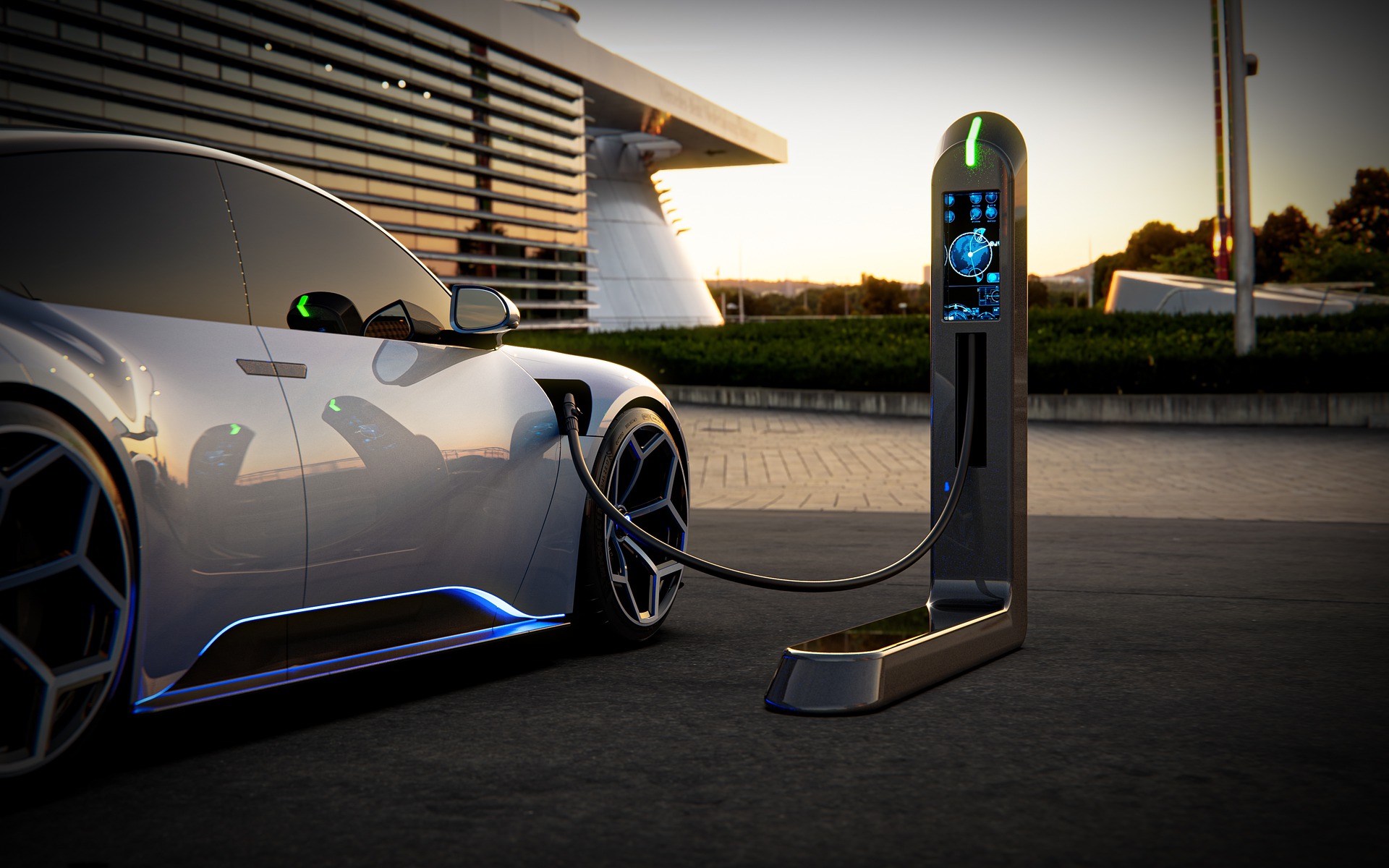 Electric car (EV) charging, soli-state battery